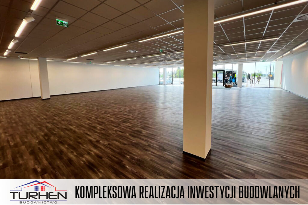 Turhen budownictwo generalny wykonawca dla sieci handlowych, firm produkcyjnych oraz indywidualnych inwestorów