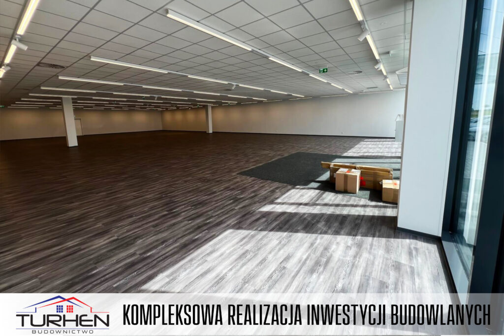 Turhen budownictwo generalny wykonawca dla sieci handlowych, firm produkcyjnych oraz indywidualnych inwestorów
