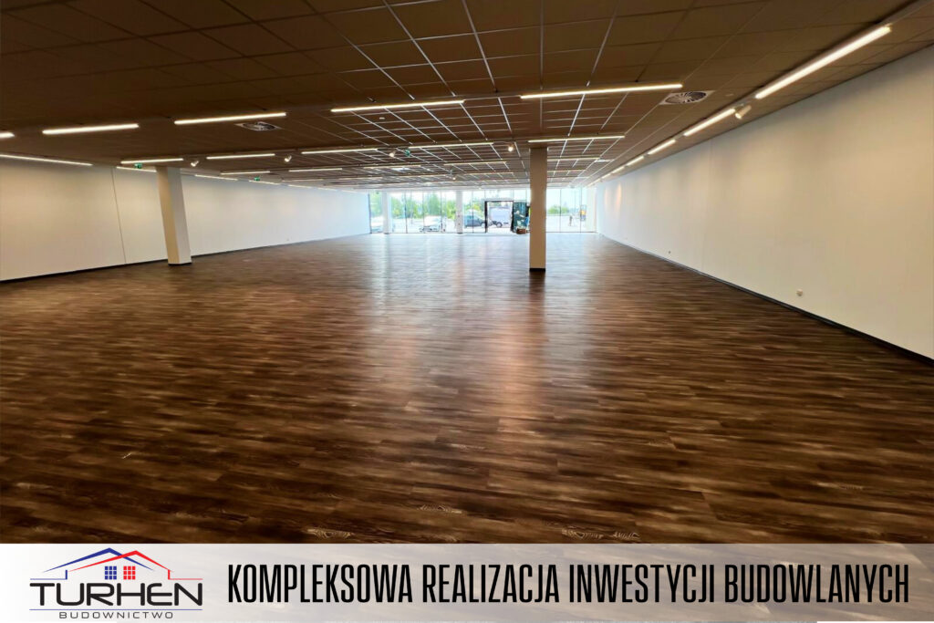 Turhen budownictwo generalny wykonawca dla sieci handlowych, firm produkcyjnych oraz indywidualnych inwestorów