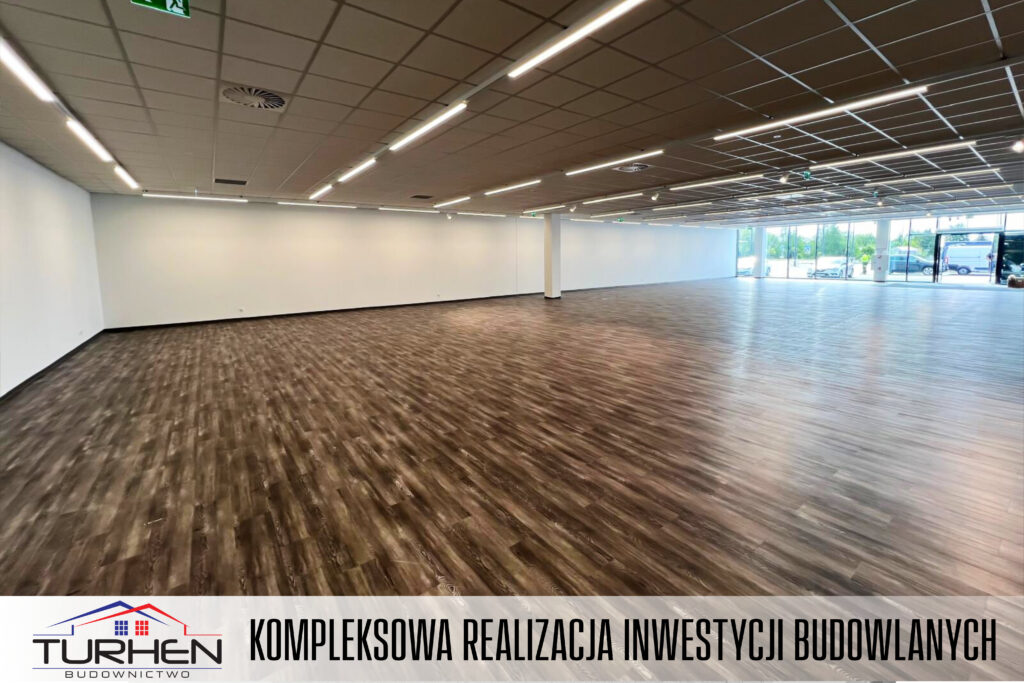 Turhen budownictwo generalny wykonawca dla sieci handlowych, firm produkcyjnych oraz indywidualnych inwestorów
