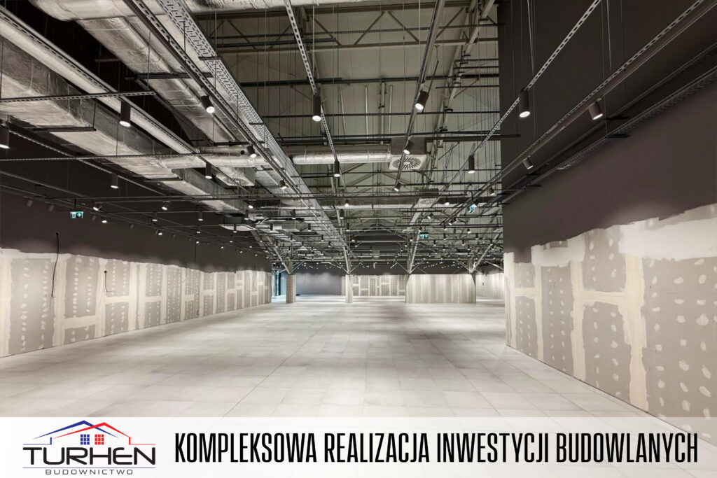 Lokal handlowy „Martes Sport” w Stanisławowie Pierwszym fit-out generalny wykonawca turhen budownictwo