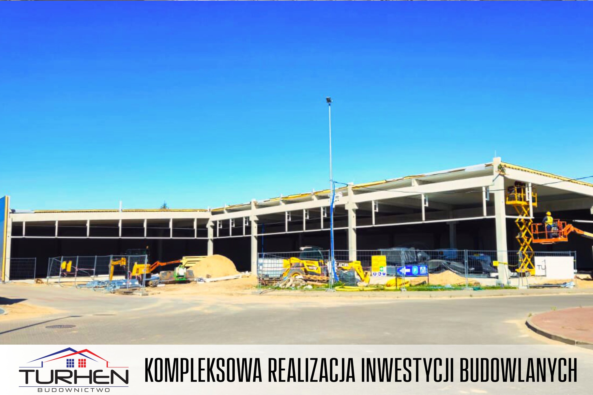 Pozdrawiamy z Morąga!… Budowa pasażu handlowego