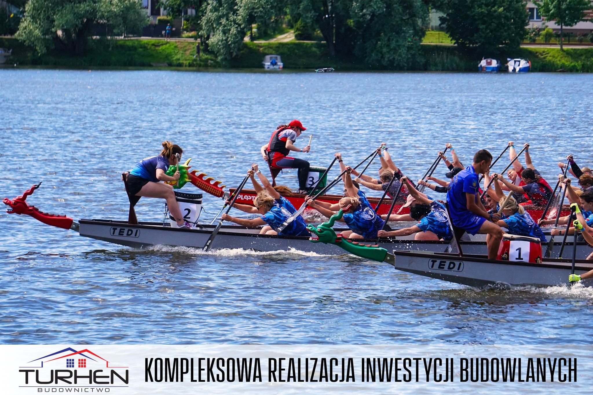 smocze łodzie turhen budownictwo sponsor iława