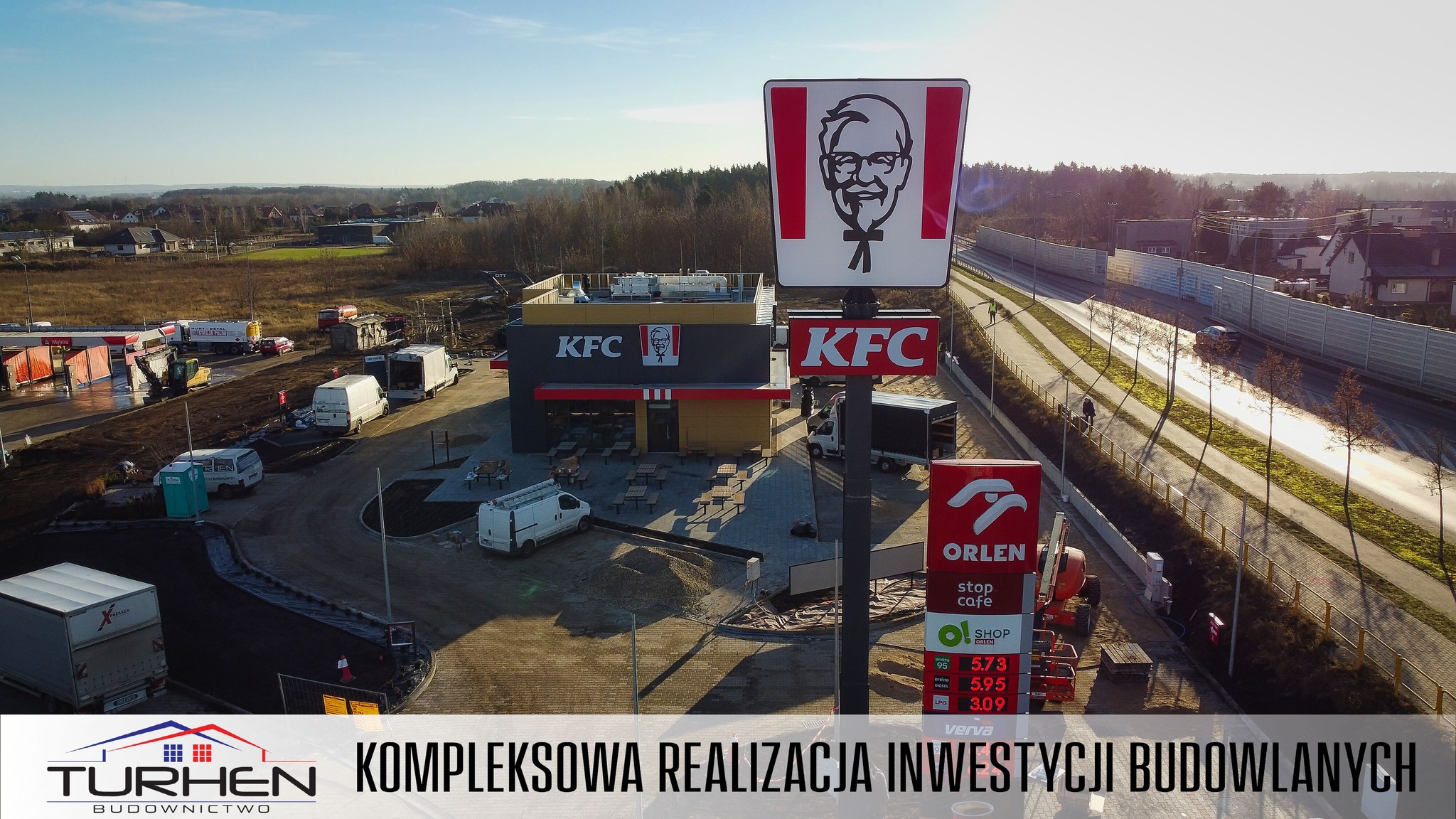 Budowa obiektów przemysłowych Turhen - Realizacja dla sieci KFC