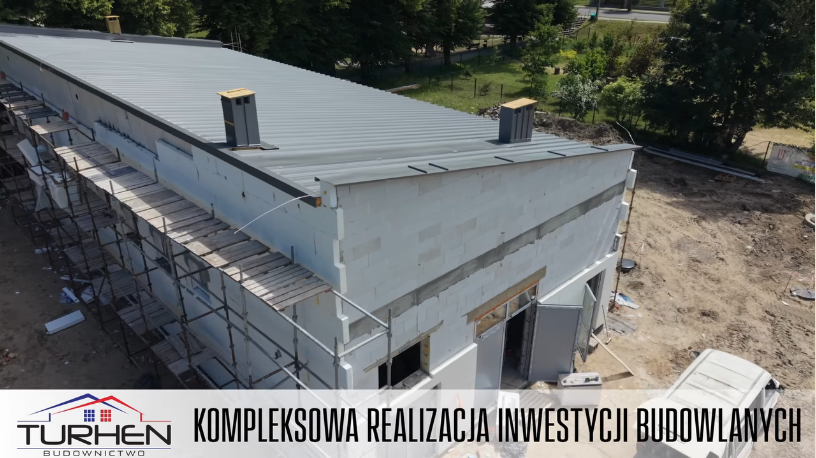Stacja Uzdatniania Wody w Kisielicach - postępy prac budowlanych realizowanych przez TURHEN dla PUK Kisielice
