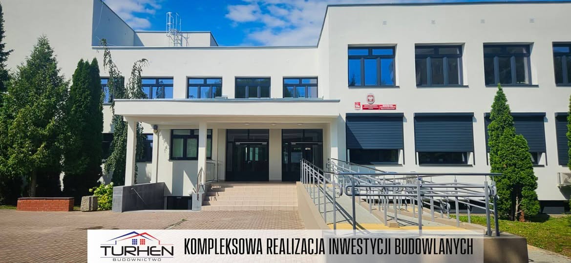 Realizacja TURHEN Budownictwo w Kwidzynie - budynek Szkoły Podstawowej z Oddziałami Mistrzostwa Sportowego przy ul. Mickiewicza 56b